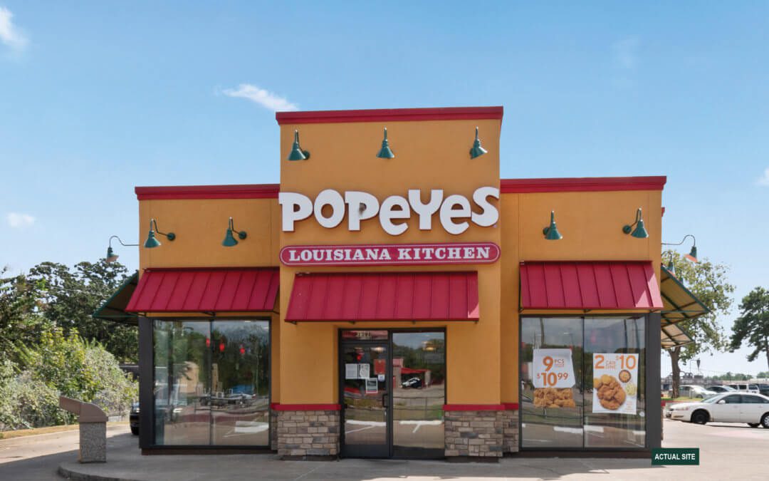 Wertz Real Estate Investment Services Closes Popeyes in Athens, Texas