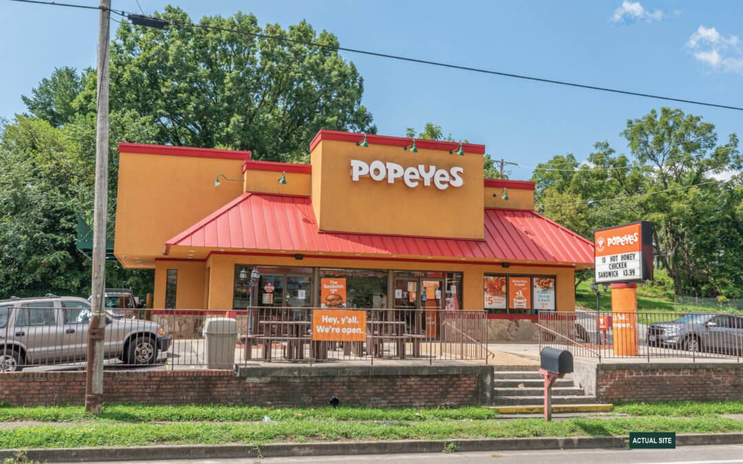 Wertz Real Estate Investment Services Closes Popeyes in Roanoke, VA