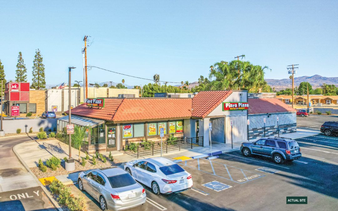Wertz Real Estate Investment Services Closes Piara Pizza in Hemet, CA
